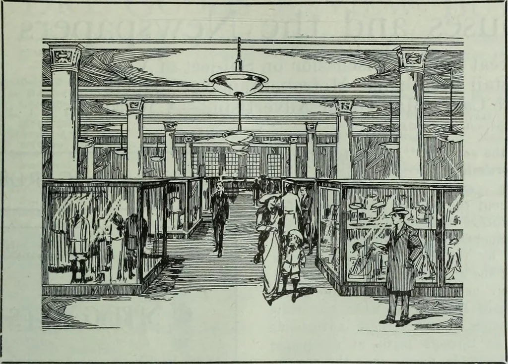 An illustration from Men's wear of Canada (January-December 1914), 1914, leaf 142