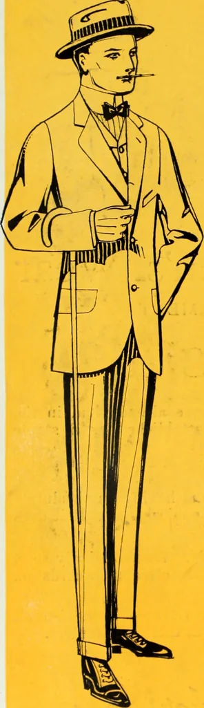 An illustration from Men's wear of Canada (January-December 1914), 1914, leaf 149