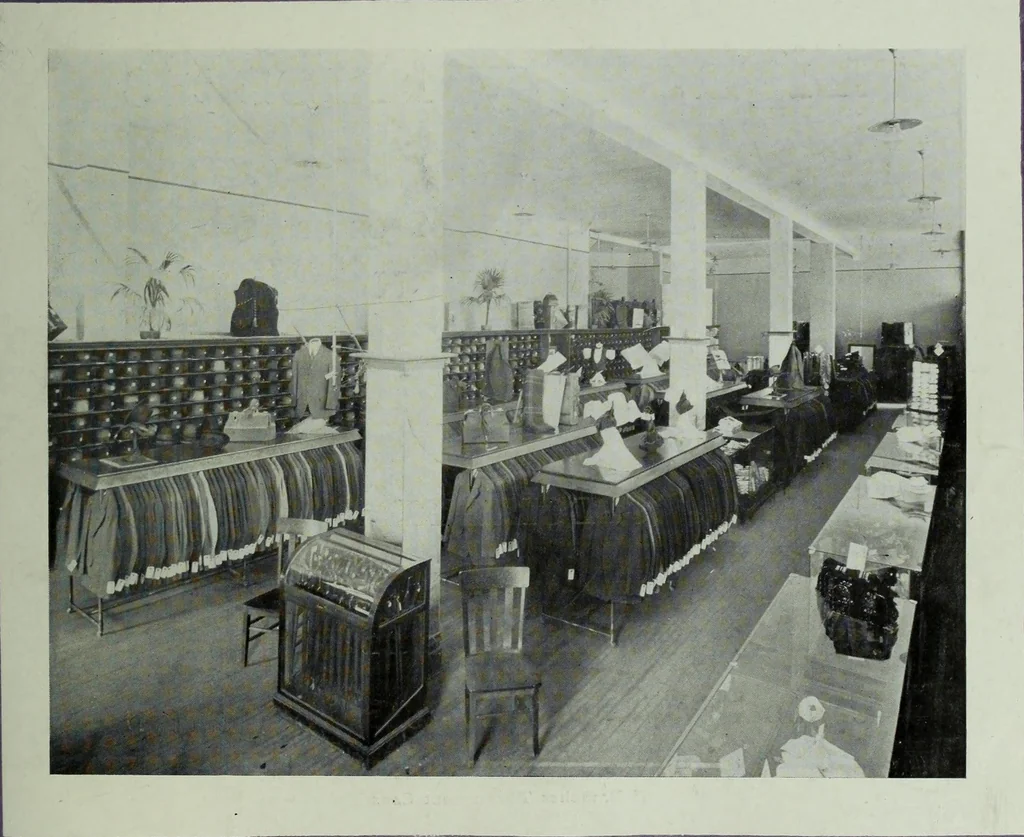 An illustration from Men's wear of Canada (January-December 1914), 1914, leaf 150