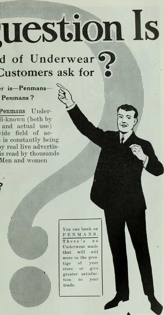 An illustration from Men's wear of Canada (January-December 1914), 1914, leaf 154