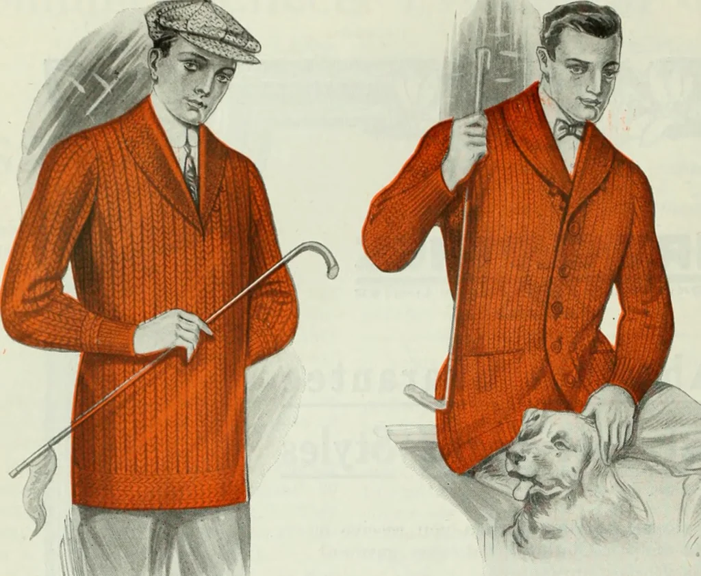 An illustration from Men's wear of Canada (January-December 1914), 1914, leaf 175