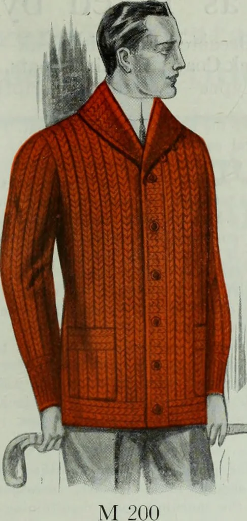 An illustration from Men's wear of Canada (January-December 1914), 1914, leaf 176
