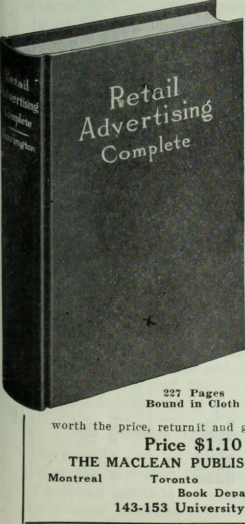 An illustration from Men's wear of Canada (January-December 1914), 1914, leaf 194