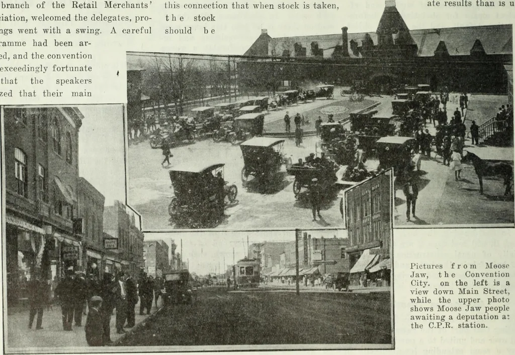 An illustration from Men's wear of Canada (January-December 1914), 1914, leaf 197