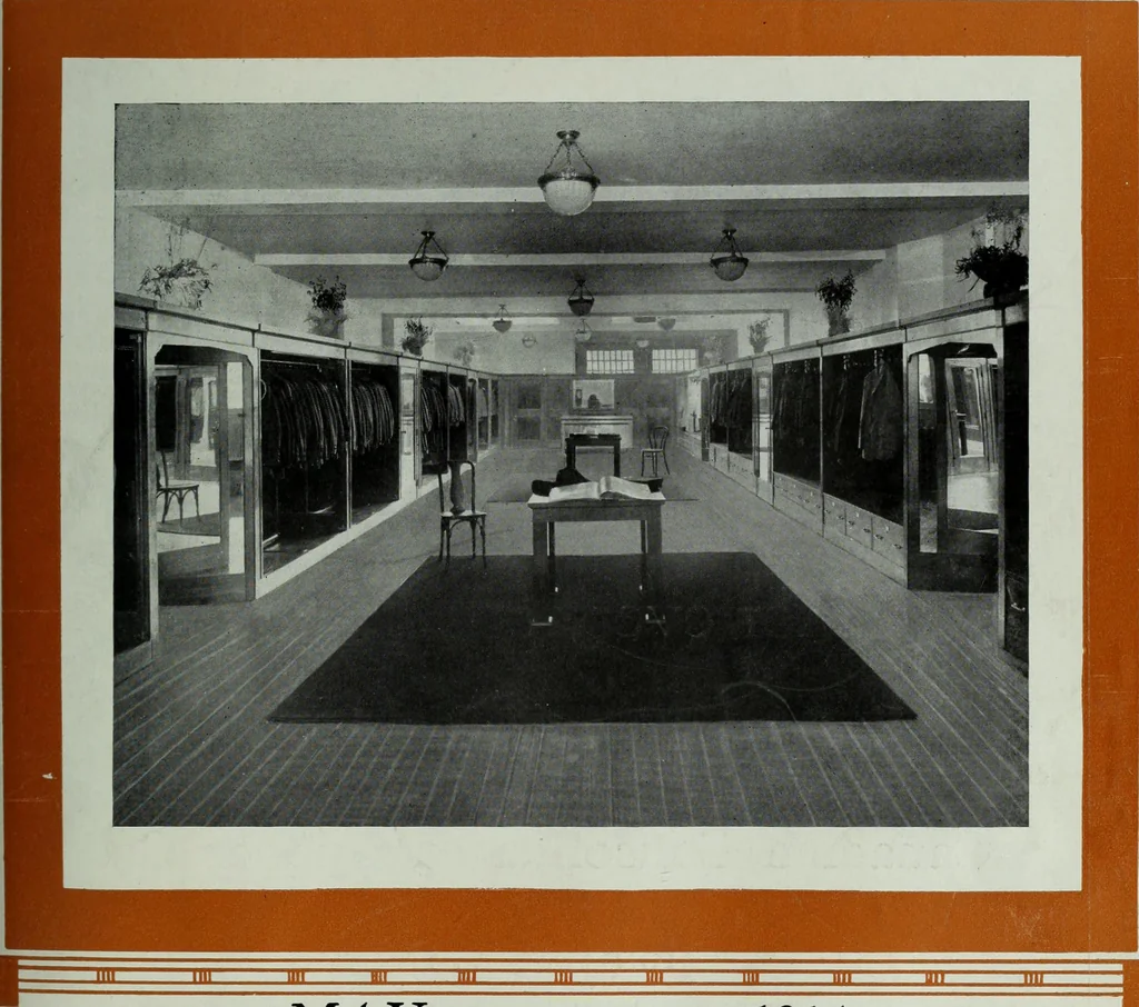 An illustration from Men's wear of Canada (January-December 1914), 1914, leaf 202