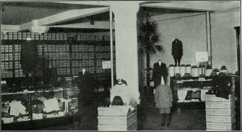 An illustration from Men's wear of Canada (January-December 1914), 1914, leaf 210