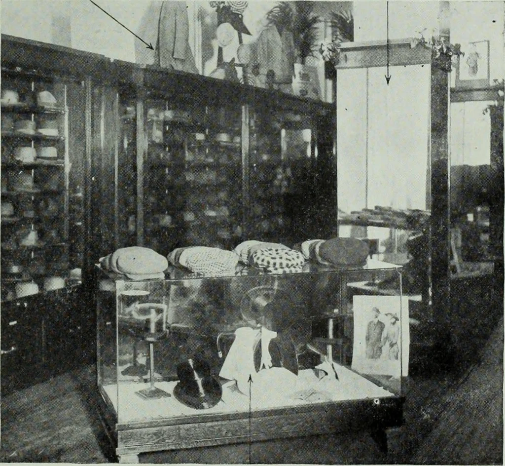 An illustration from Men's wear of Canada (January-December 1914), 1914, leaf 210