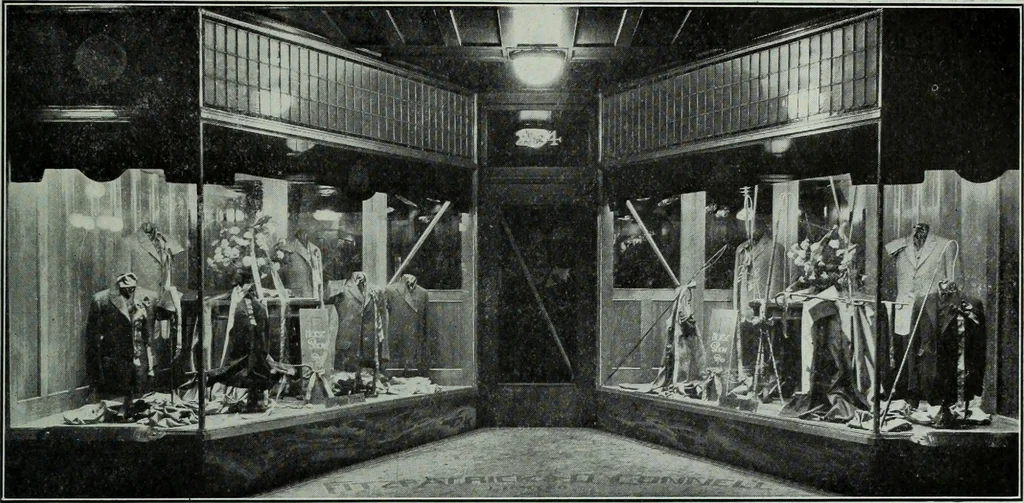 An illustration from Men's wear of Canada (January-December 1914), 1914, leaf 214