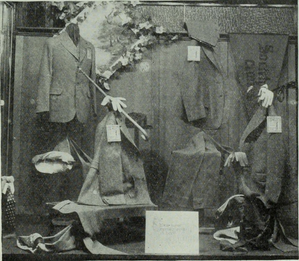 An illustration from Men's wear of Canada (January-December 1914), 1914, leaf 222