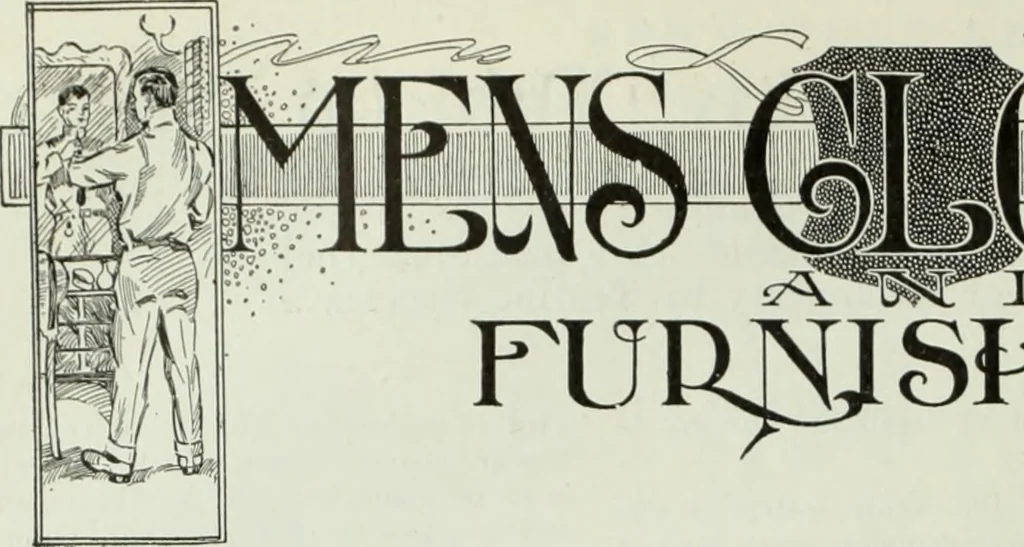 An illustration from Men's wear of Canada (January-December 1914), 1914, leaf 237