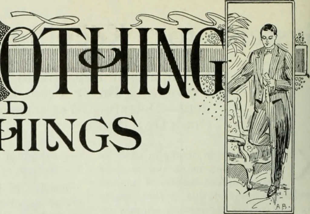 An illustration from Men's wear of Canada (January-December 1914), 1914, leaf 237