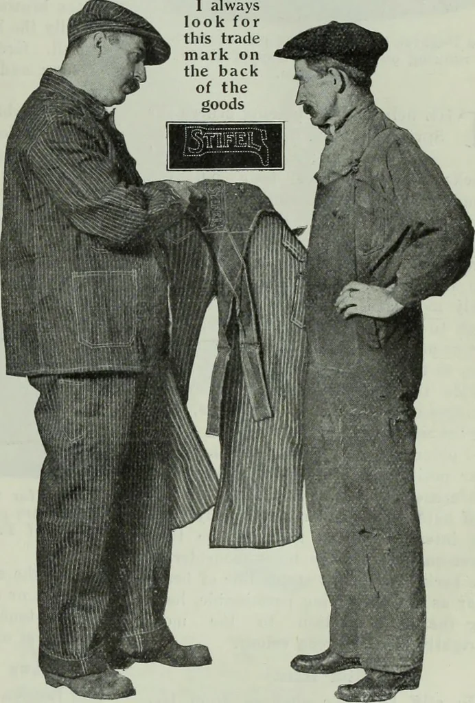 An illustration from Men's wear of Canada (January-December 1914), 1914, leaf 24