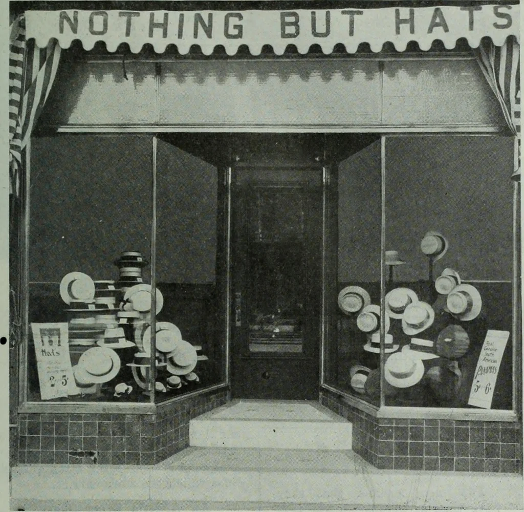 An illustration from Men's wear of Canada (January-December 1914), 1914, leaf 272
