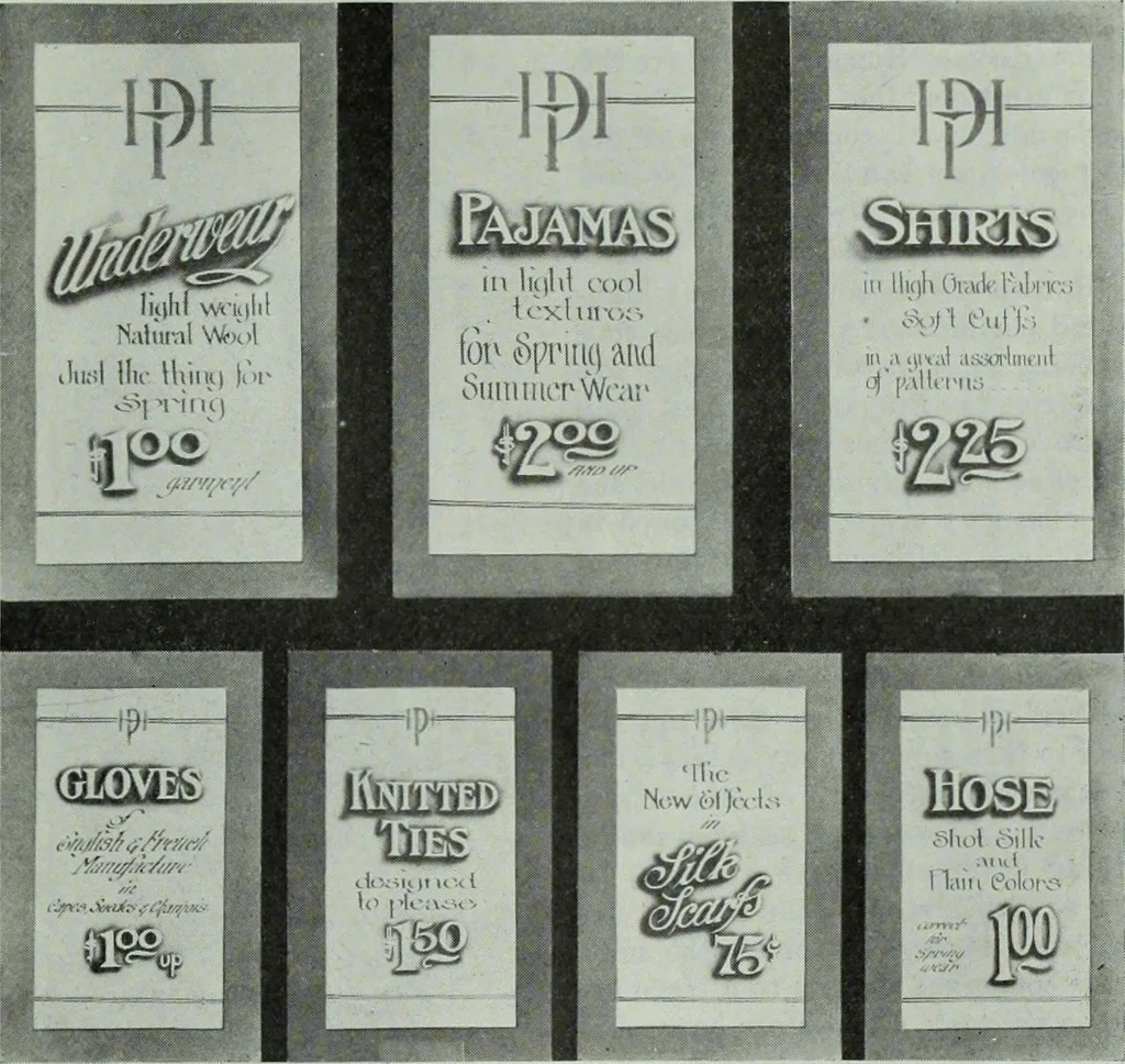 An illustration from Men's wear of Canada (January-December 1914), 1914, leaf 280