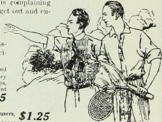 An illustration from Men's wear of Canada (January-December 1914), 1914, leaf 283
