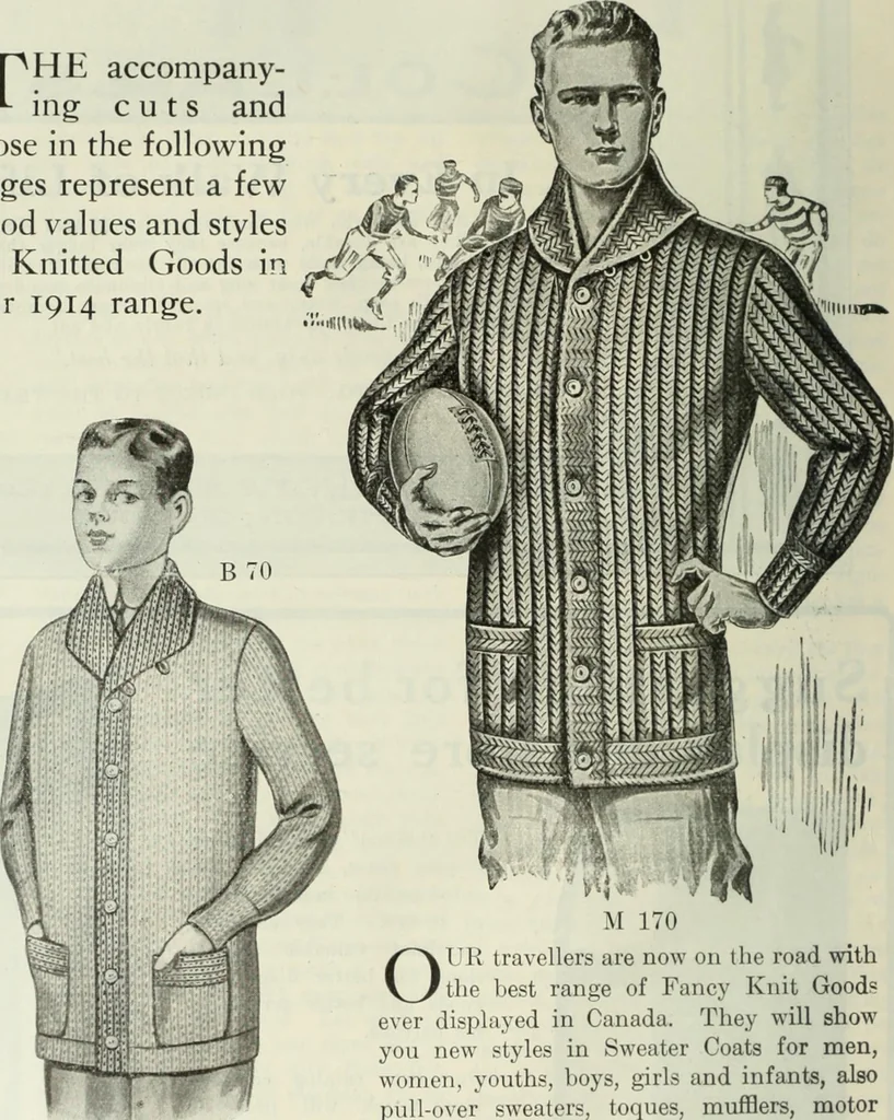 An illustration from Men's wear of Canada (January-December 1914), 1914, leaf 29