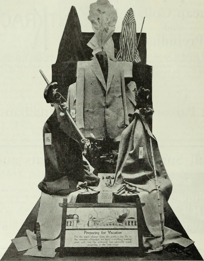 An illustration from Men's wear of Canada (January-December 1914), 1914, leaf 319