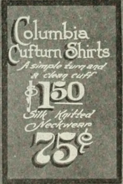 An illustration from Men's wear of Canada (January-December 1914), 1914, leaf 323