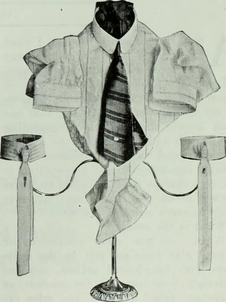 An illustration from Men's wear of Canada (January-December 1914), 1914, leaf 356
