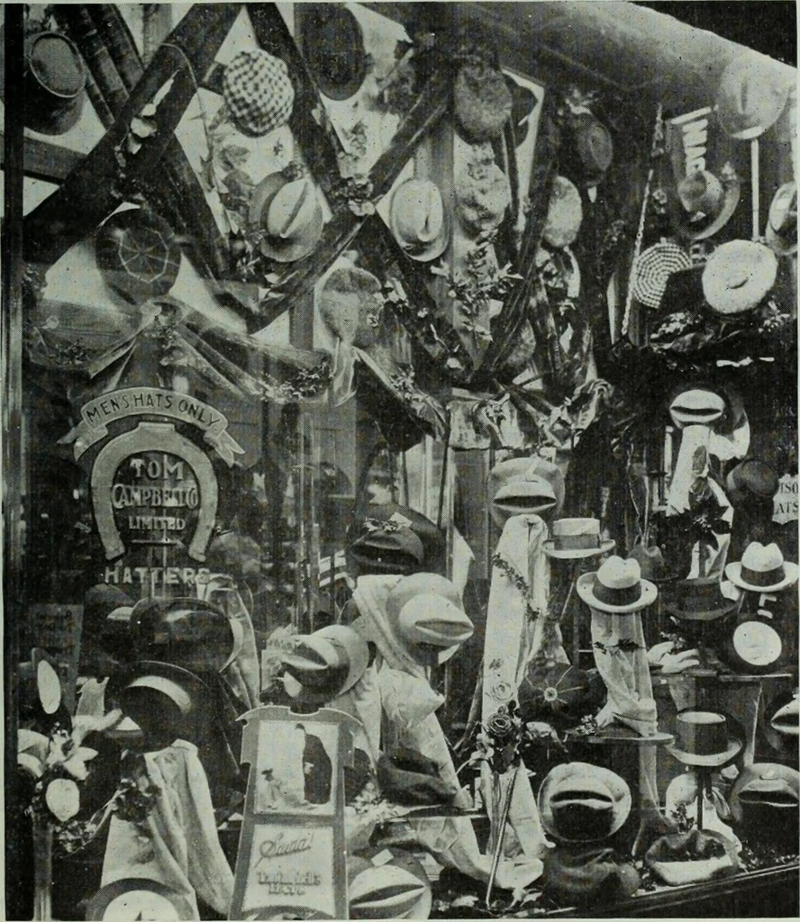 An illustration from Men's wear of Canada (January-December 1914), 1914, leaf 372