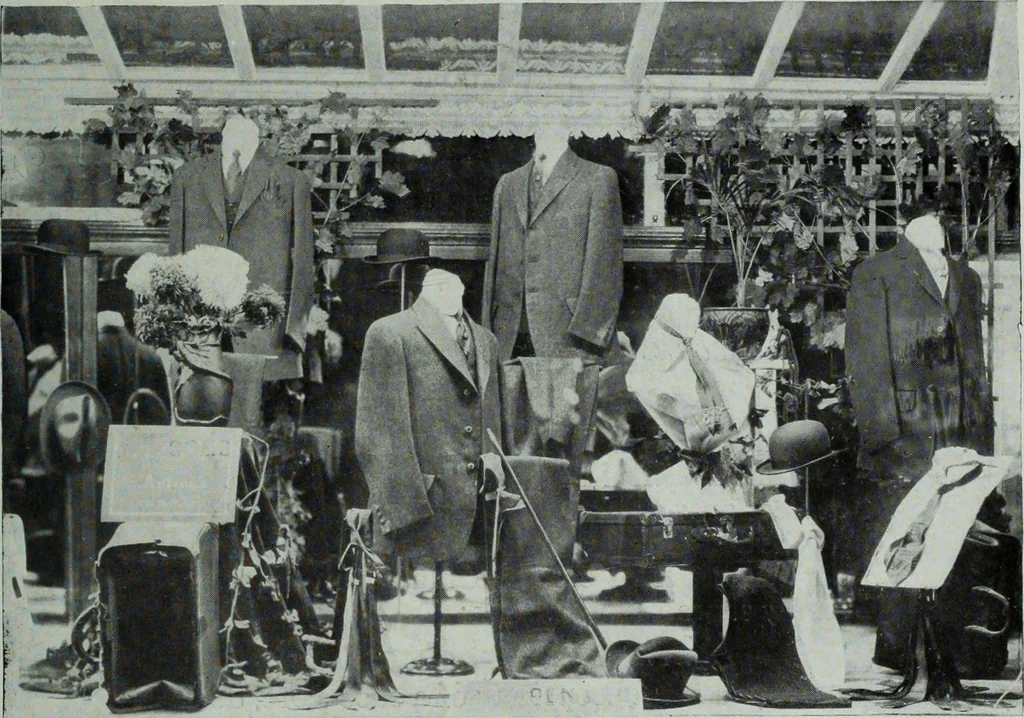 An illustration from Men's wear of Canada (January-December 1914), 1914, leaf 386
