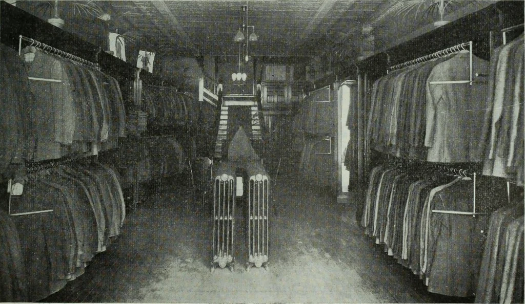 An illustration from Men's wear of Canada (January-December 1914), 1914, leaf 410