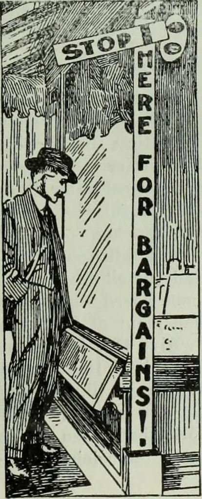 An illustration from Men's wear of Canada (January-December 1914), 1914, leaf 42