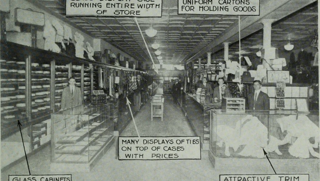 An illustration from Men's wear of Canada (January-December 1914), 1914, leaf 438