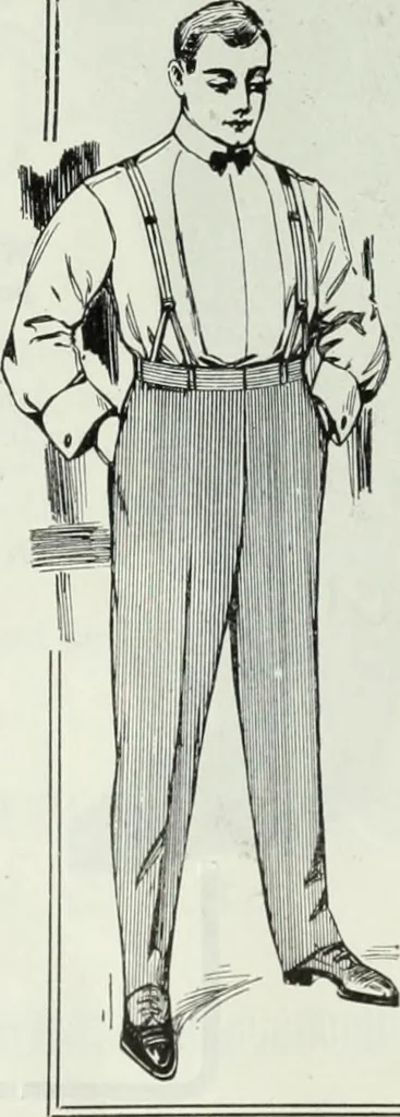 An illustration from Men's wear of Canada (January-December 1914), 1914, leaf 441