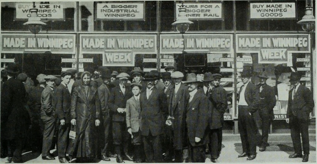 An illustration from Men's wear of Canada (January-December 1914), 1914, leaf 444