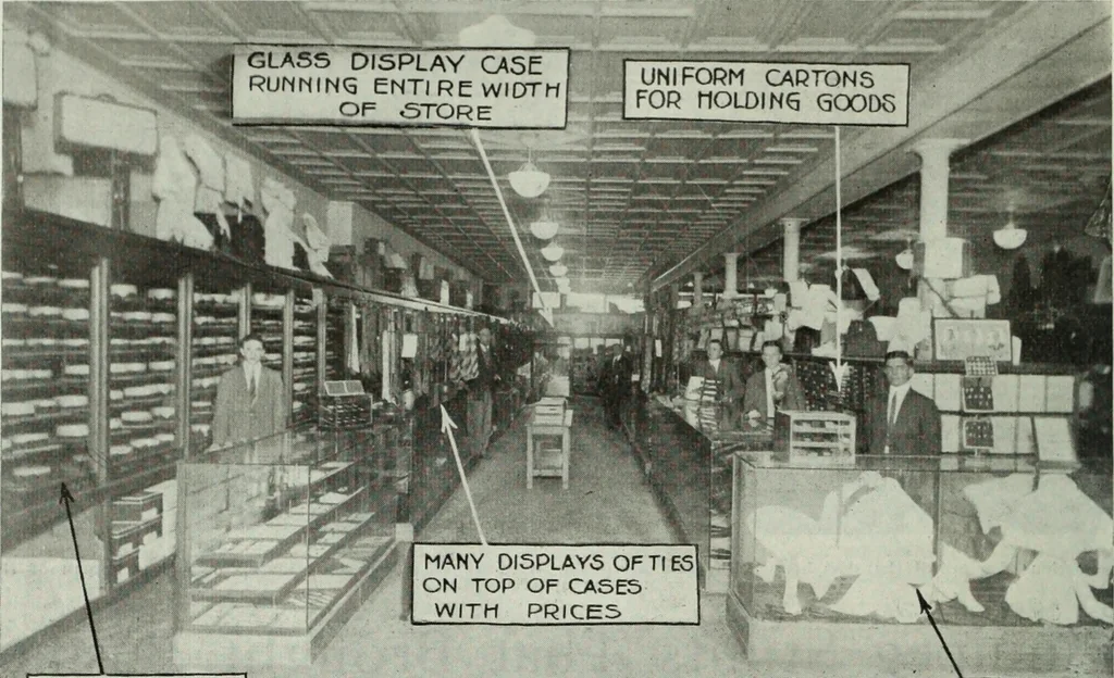 An illustration from Men's wear of Canada (January-December 1914), 1914, leaf 445