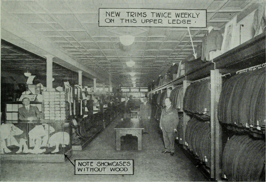 An illustration from Men's wear of Canada (January-December 1914), 1914, leaf 446