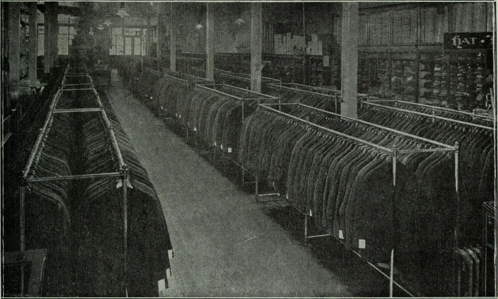 An illustration from Men's wear of Canada (January-December 1914), 1914, leaf 464