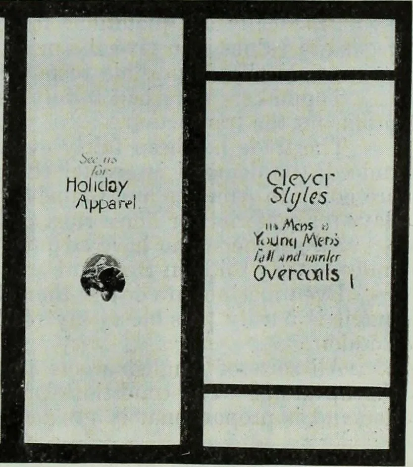 An illustration from Men's wear of Canada (January-December 1914), 1914, leaf 468