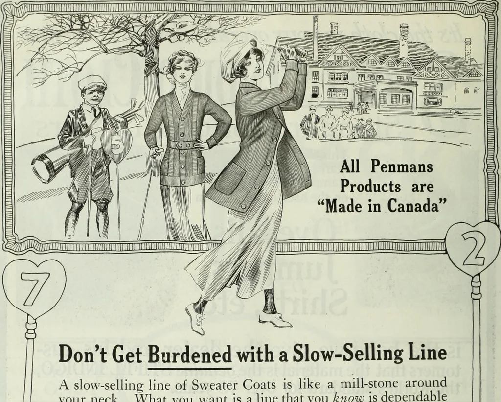 An illustration from Men's wear of Canada (January-December 1914), 1914, leaf 485