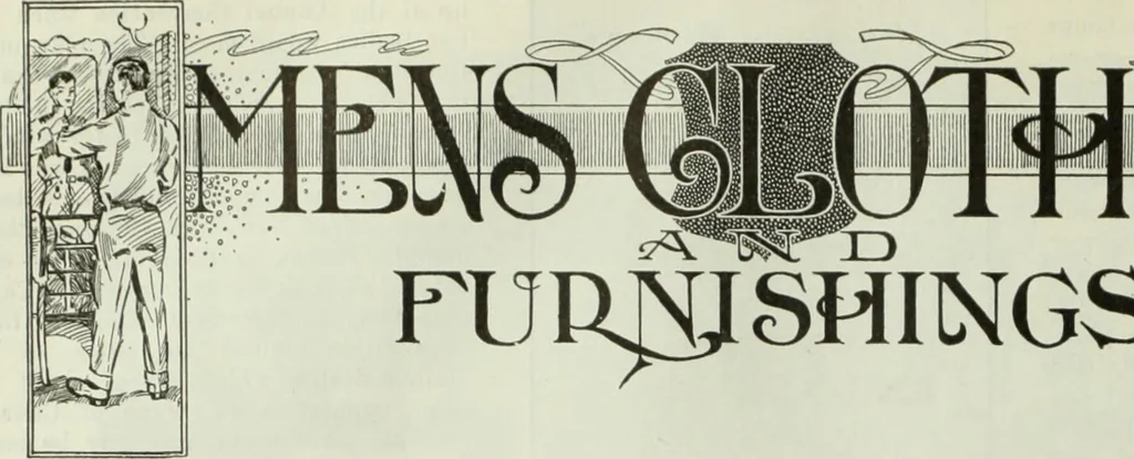 An illustration from Men's wear of Canada (January-December 1914), 1914, leaf 523