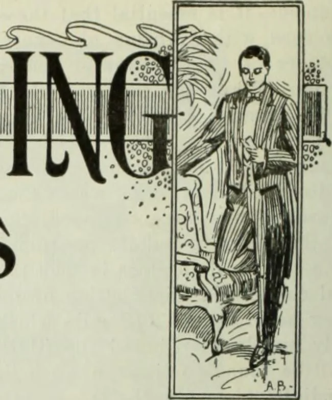An illustration from Men's wear of Canada (January-December 1914), 1914, leaf 523