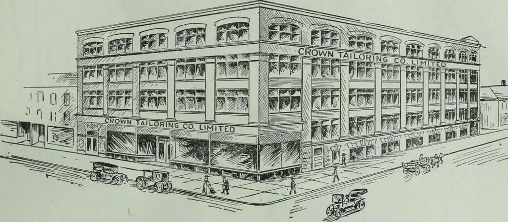 An illustration from Men's wear of Canada (January-December 1914), 1914, leaf 62