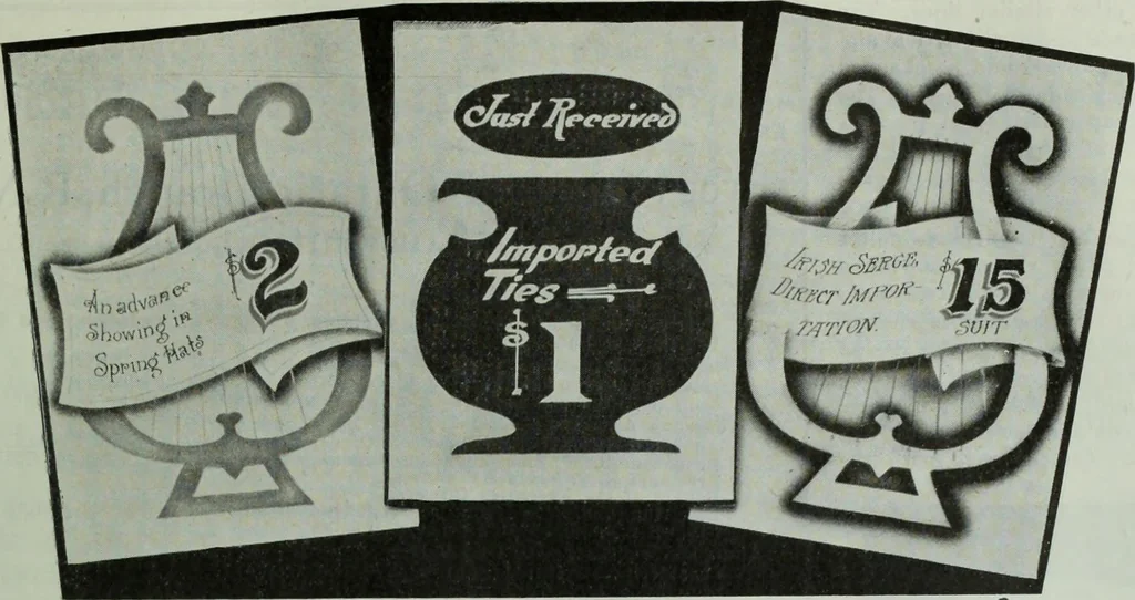 An illustration from Men's wear of Canada (January-December 1914), 1914, leaf 80