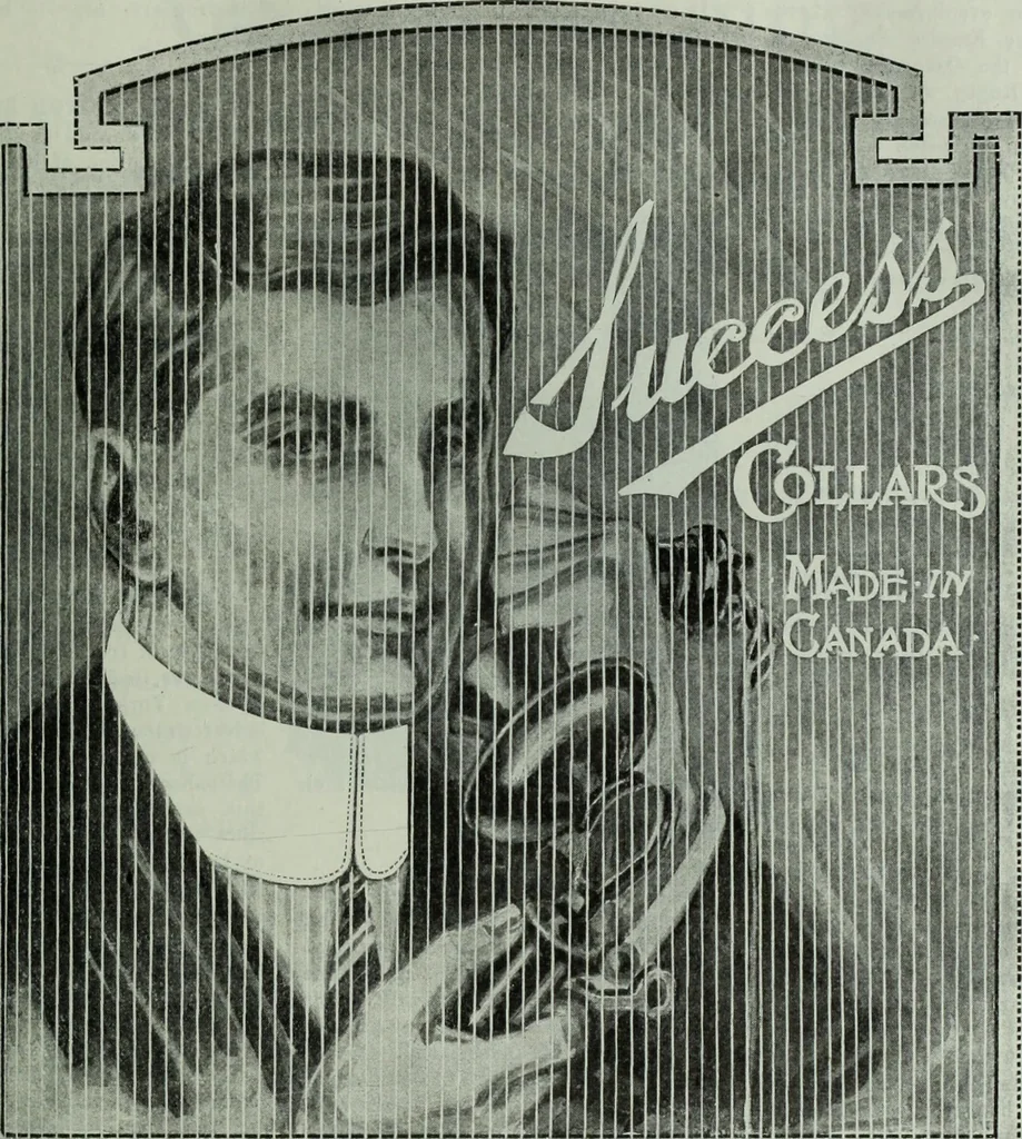 An illustration from Men's wear of Canada (January-December 1914), 1914, leaf 90