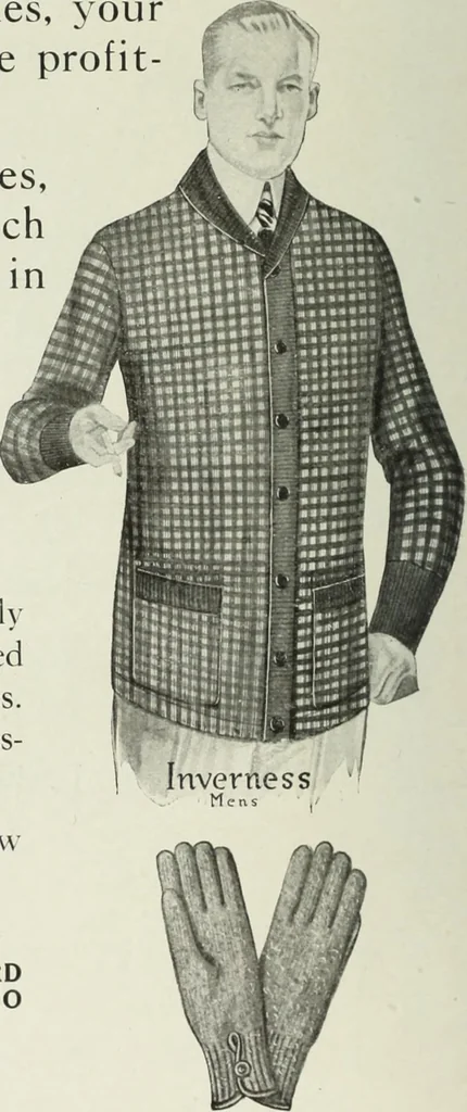 An illustration from Men's wear of Canada (January-December 1915), 1915, leaf 101