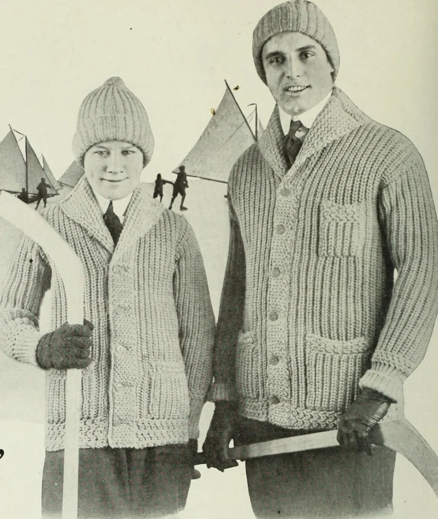 An illustration from Men's wear of Canada (January-December 1915), 1915, leaf 107