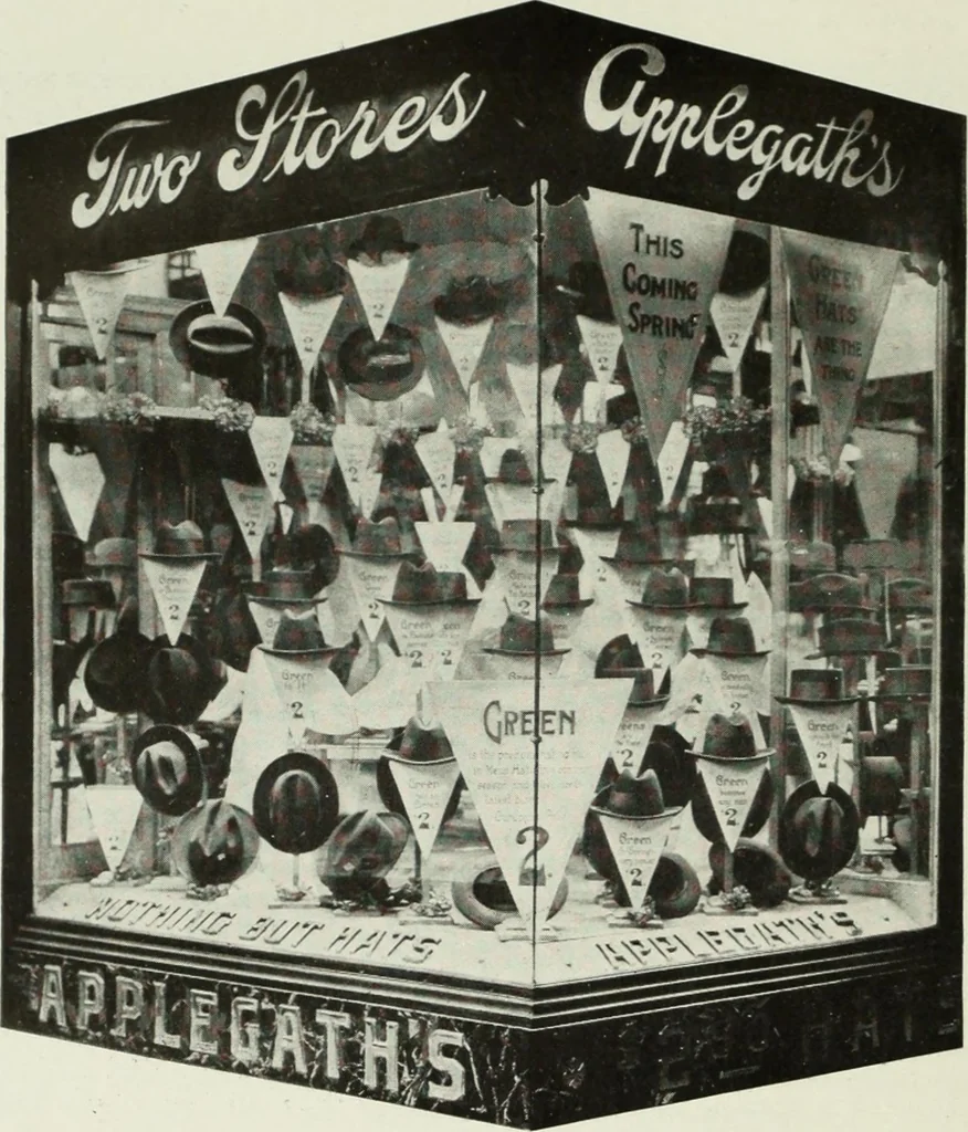 An illustration from Men's wear of Canada (January-December 1915), 1915, leaf 117