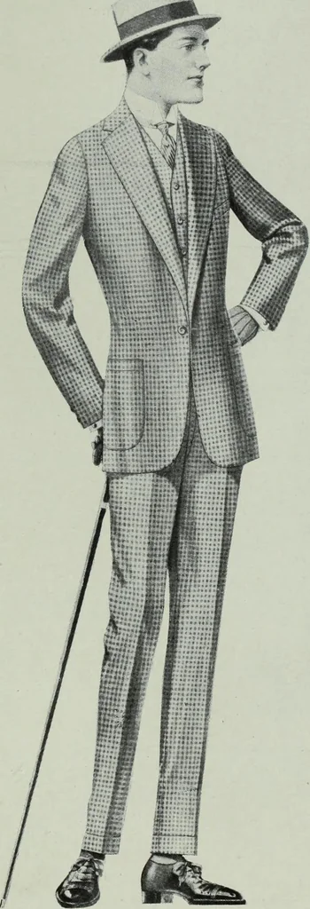 An illustration from Men's wear of Canada (January-December 1915), 1915, leaf 132