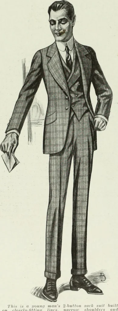 An illustration from Men's wear of Canada (January-December 1915), 1915, leaf 133