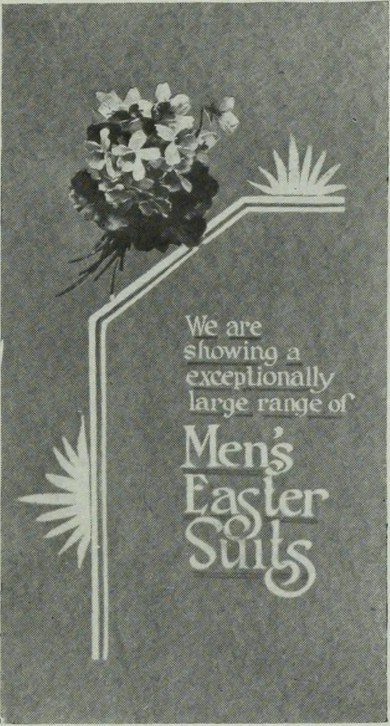 An illustration from Men's wear of Canada (January-December 1915), 1915, leaf 144