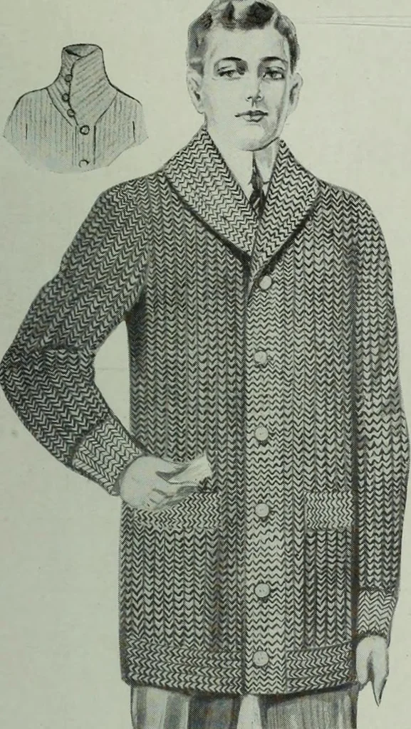 An illustration from Men's wear of Canada (January-December 1915), 1915, leaf 156