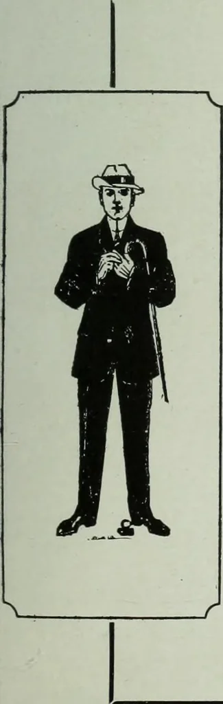 An illustration from Men's wear of Canada (January-December 1915), 1915, leaf 156