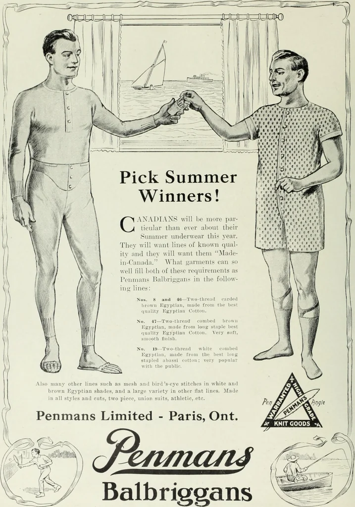 An illustration from Men's wear of Canada (January-December 1915), 1915, leaf 167