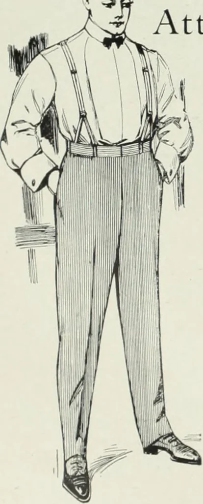 An illustration from Men's wear of Canada (January-December 1915), 1915, leaf 171